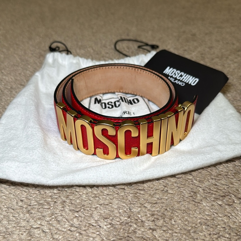 AUTHENTIC MOSCHINO BELT